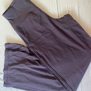 Lululemon Align high rise short length wide leg pants